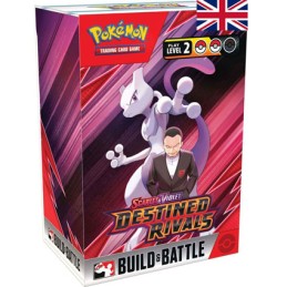 Figurine Pokémon Company International Carte Pokémon en Anglais TCG Scarlet et Violet 10 Destined Rivals Build and Battle Box...