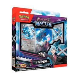 Figuren Pokémon Company International Pokémon Karten in Englisch Pokémon TCG Battle Deck Steven2025 Rivals Marnie Genf Shop S...