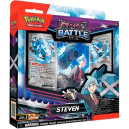 Figuren Pokémon Company International Pokémon Karten in Englisch Pokémon TCG Battle Deck Steven2025 Rivals Marnie Genf Shop S...