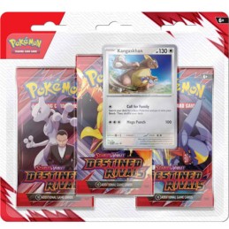 Figuren Pokémon Company International Pokémon Karten in Englisch Pokémon TCG Scarlet und Violet 3 blister boosters Destined R...