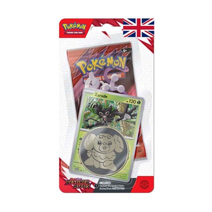 Figuren Pokémon Company International Pokémon Karten in Englisch Pokémon TCG Scarlet und Violet 10 blisters Destined Rivals C...