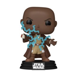 Figuren Funko Pop Phosphoreszierend Star Wars Revenge of the Sith Mace Windu Electricity Limitierte Auflage Genf Shop Schweiz