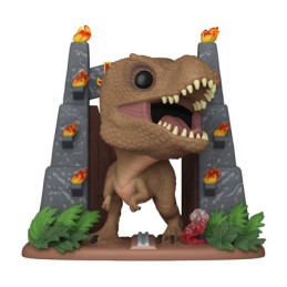 Figur Funko Pop Deluxe Jurassic Park Tyrannosaurus Rex with Gates Limited Edition Geneva Store Switzerland