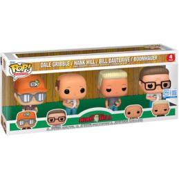 Figuren Funko Pop King of the Hill Dale Hank Bill und Boomhauer 4-Pack Limitierte Auflage Genf Shop Schweiz