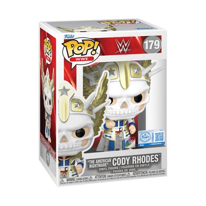 Figuren Funko Pop Catch WWE Wrestle Mania Cody Rhodes Masked Limitierte Auflage Genf Shop Schweiz