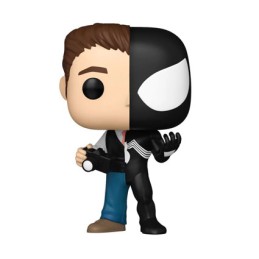 Figur Funko Pop Glow in the Dark Marvel Split Peter Parker Symbiote Suit Chase Limited Edition Geneva Store Switzerland