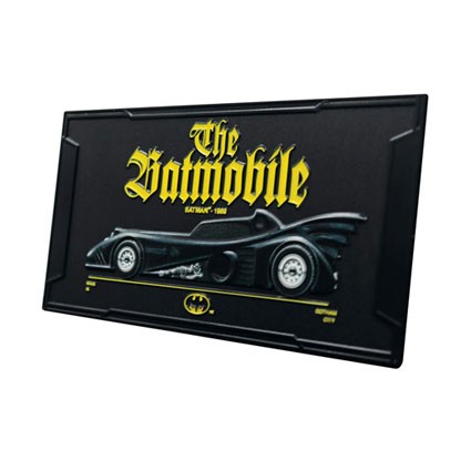 DC Comics Metallbarren Batman Batmobile XL Limitierte Auflage