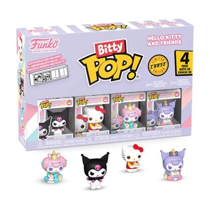 Figurine Funko Pop Bitty Hello Kitty and Friends Series 3 4-Pack Chase Edition Limitée Boutique Geneve Suisse Figurine Funko Pop Bitty Hello Kitty and Friends Series 3 4-Pack Chase Edition Limitée Boutique Geneve Suisse