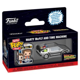 Figurine Funko Pop Bitty Rides Retour vers le Futur Marty McFly and Time Machine Boutique Geneve Suisse