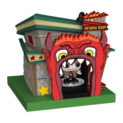 Figurine Funko Pop Bitty Towns Beetlejuice and Dante's Inferno Room Boutique Geneve Suisse