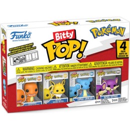 Figurine Funko Pop Bitty Pokémon Series 2 4-Pack Boutique Geneve Suisse