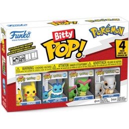 Figurine Funko Pop Bitty Pokémon Series 1 4-Pack Boutique Geneve Suisse