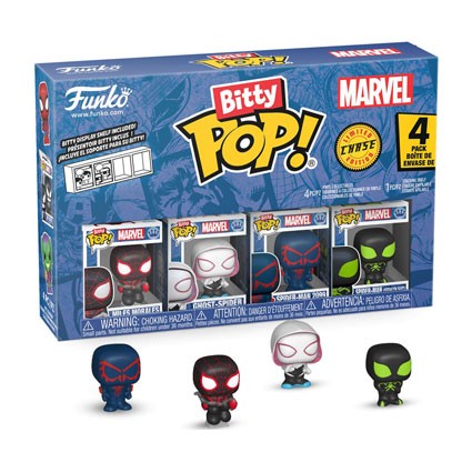 Figurine Funko Pop Bitty Spider-Man Series 2 4-Pack Boutique Geneve Suisse Figurine Funko Pop Bitty Spider-Man Series 2 4-Pack Boutique Geneve Suisse