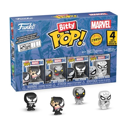 Figurine Funko Pop Bitty Spider-Man Series 3 4-Pack Boutique Geneve Suisse Figurine Funko Pop Bitty Spider-Man Series 3 4-Pack Boutique Geneve Suisse