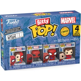 Figurine Funko Pop Bitty Spider-Man Series 4 4-Pack Boutique Geneve Suisse