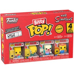 Figurine Funko Pop Bitty Les Simpson Series 1 4-Pack Boutique Geneve Suisse