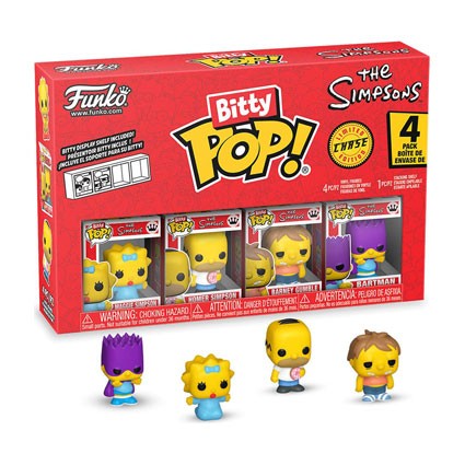 Figurine Funko Pop Bitty Les Simpson Series 3 4-Pack Boutique Geneve Suisse Figurine Funko Pop Bitty Les Simpson Series 3 4-Pack Boutique Geneve Suisse