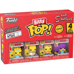 Figurine Funko Pop Bitty Les Simpson Series 3 4-Pack Boutique Geneve Suisse
