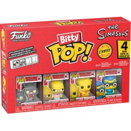 Figurine Funko Pop Bitty Les Simpson Series 4 4-Pack Boutique Geneve Suisse