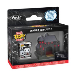 Figurine Funko Pop Bitty Town Universal Monsters Dracula with Castle Boutique Geneve Suisse