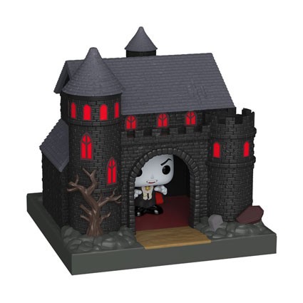 Pop Bitty Town Universal Monsters Dracula with Castle