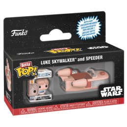Figurine Funko Pop Bitty Rides Star Wars Luke Skywalker and Speeder Boutique Geneve Suisse