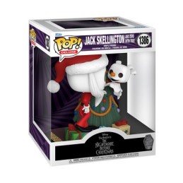 Figurine Funko Pop Deluxe L'Étrange Noël de Monsieur Jack Jack Skellington and Zero with Tree Boutique Geneve Suisse
