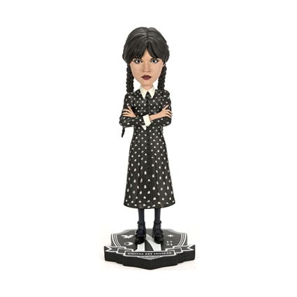 Figurine Neca Mercredi Addams (Wednesday) Head Knocker Wednesday Addams Boutique Geneve Suisse