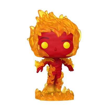 Figurine Funko Pop Les Quatre Fantastiques Premiers Pas Human Torch Boutique Geneve Suisse