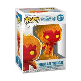 Figurine Funko Pop Les Quatre Fantastiques Premiers Pas Human Torch Boutique Geneve Suisse
