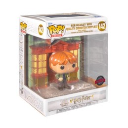 Figurine Funko Pop Deluxe Harry Potter Quality Quidditch Supplies with Ron Diagon Alley Edition Limitée Boutique Geneve Suisse