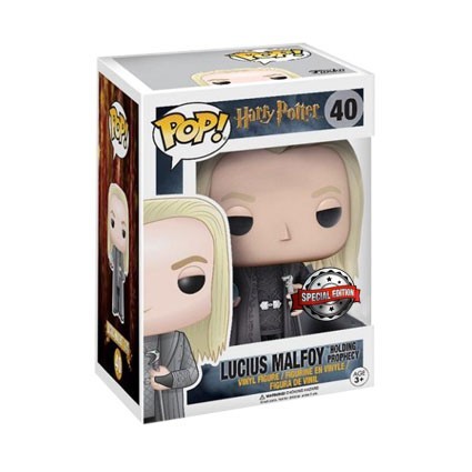 Figur Funko Pop Harry Potter Lucius Malfoy with Prophecy Limited Edition Geneva Store Switzerland