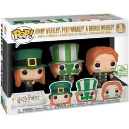 Figuren Funko Pop Spring Convention ECCC 2019 Harry Potter Ginny Fred und George Weasley 3-Pack Limitierte Auflage Genf Shop ...