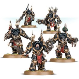Figur Games Workshop Warhammer Chaos Space Marine Chaos Terminator Squad Geneva Store Switzerland