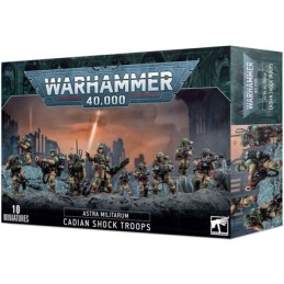 Figur Games Workshop Warhammer Astra Militarum Cadian Shock Troops Geneva Store Switzerland
