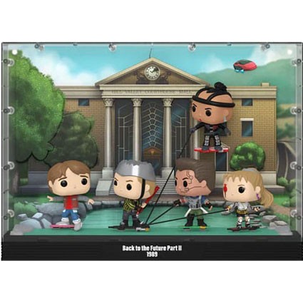 Figur Funko Pop Moments Deluxe Back To The Future Hoverboard Chase 5-Pack with Hard Acrylic Protector Geneva Store Switzerland Figur Funko Pop Moments Deluxe Back To The Future Hoverboard Chase 5-Pack with Hard Acrylic Protector Geneva Store Switzerland