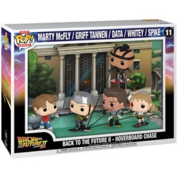Figuren Funko Pop Moments Deluxe Back To The Future Hoverboard Chase 5-Pack mit Acryl Schutzhülle Genf Shop Schweiz