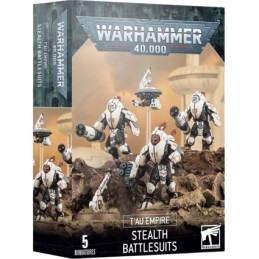 Figuren Games Workshop Warhammer 40.000 T’au Empire XV25 Stealth Battlesuits Genf Shop Schweiz