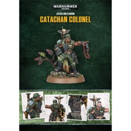 Figurine Games Workshop Warhammer 40.000 Astra Militarum Catachan Colonel Edition Limitée Commemorative Series Boutique Genev...