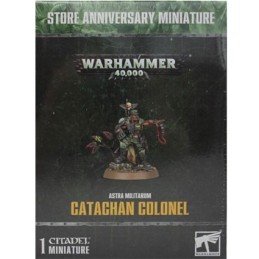 Figur Games Workshop Warhammer 40.000 Astra Militarum Catachan Colonel Limited Edition Commemorative Series Geneva Store Swit...