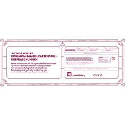 Figuren Pokémon Company International Deutsche Version Pokémon TCG Adventskalender 2025 Genf Shop Schweiz