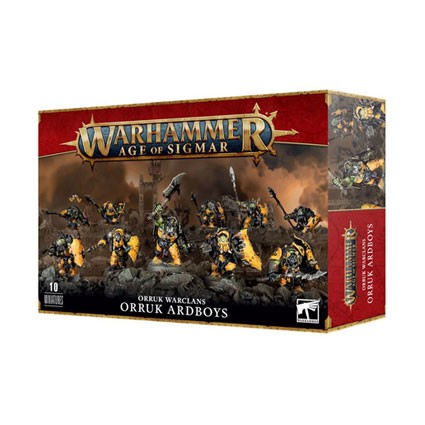 Figur Games Workshop Warhammer Age of Sigmar Orruk Warclans Orruk Ardboys Geneva Store Switzerland