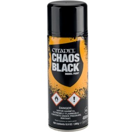 Figurine Games Workshop Warhammer Peinture Citadel Chaos Black Spray Paint Boutique Geneve Suisse