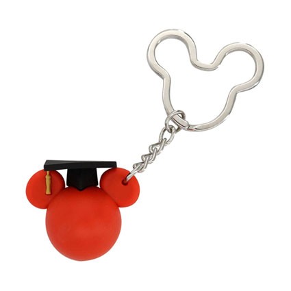 Figuren Monogram Disney Ball-Schlüsselanhänger Mickey Graduation Red Genf Shop Schweiz