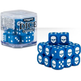 Figur Games Workshop Warhammer Dice Set Skull Blue Geneva Store Switzerland