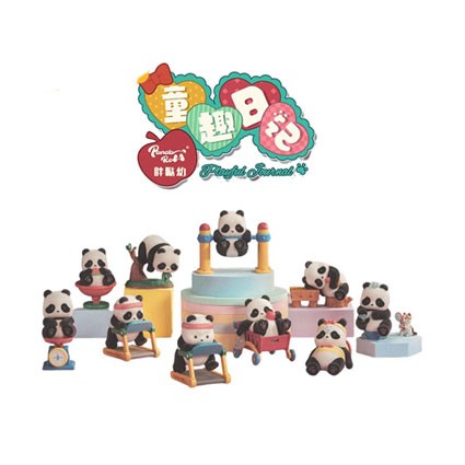 Figuren 52TOYS Panda Roll Blind Box Sortiment Playful Journal Genf Shop Schweiz