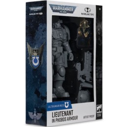 Figurine McFarlane Warhammer 40.000 Lieutenant in Phobos Armor Ultramarines Artist Proof Boutique Geneve Suisse