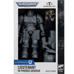 Figurine McFarlane Warhammer 40.000 Lieutenant in Phobos Armor Ultramarines Artist Proof Boutique Geneve Suisse