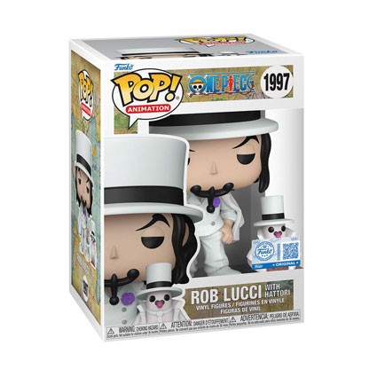 Figurine Funko Pop One Piece Rob Lucci avec Hattori Edition Limitée Boutique Geneve Suisse