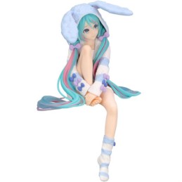 Figur Furyu Hatsune Miku Noodle Stopper Hatsune Miku Rabbit Ear Hood Pajama Blue Color Geneva Store Switzerland